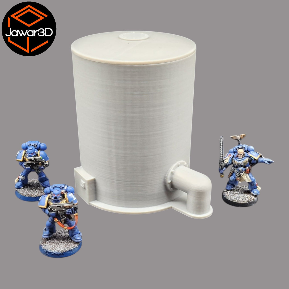 Storage Tank - 28mm Wargaming Scatter Terrain Scenery Tabletop Miniature
