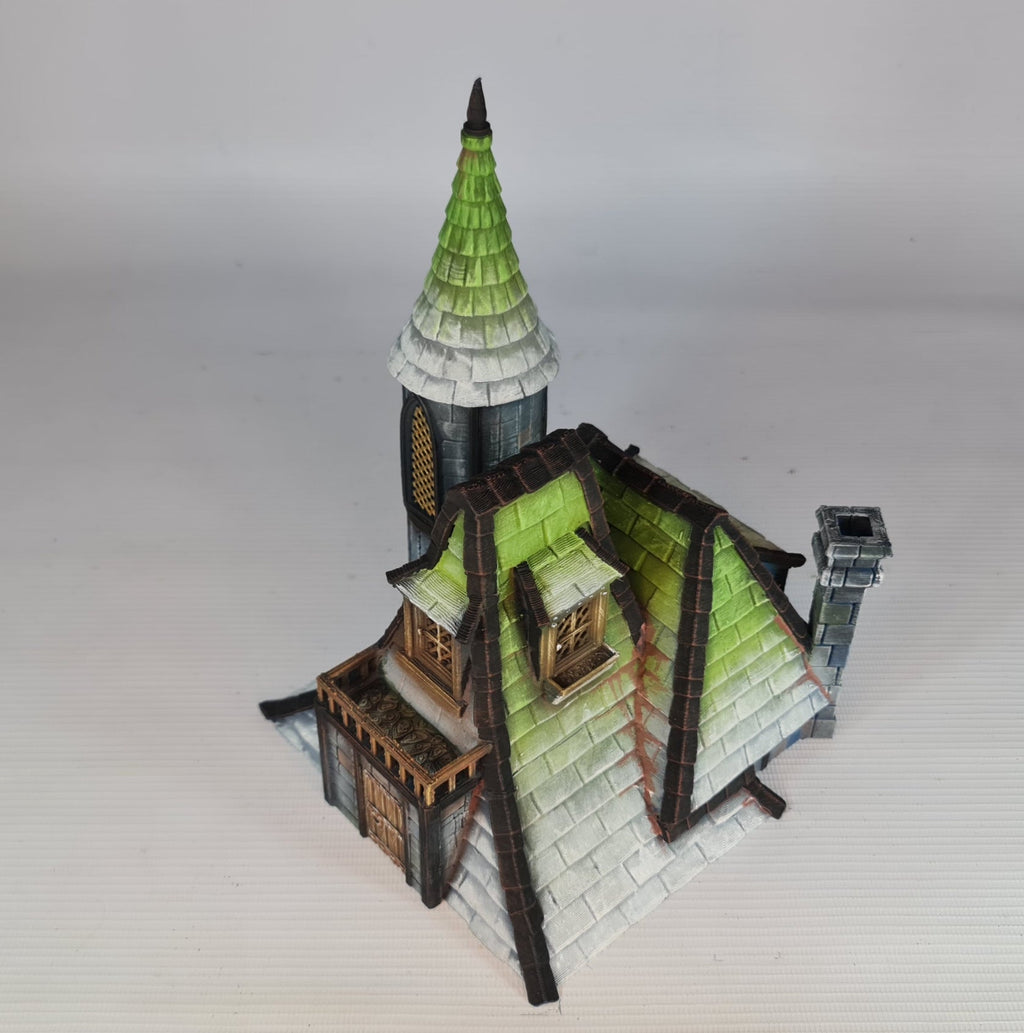 Steeple Lodge - 28mm DND/Wargame/RPG Terrain