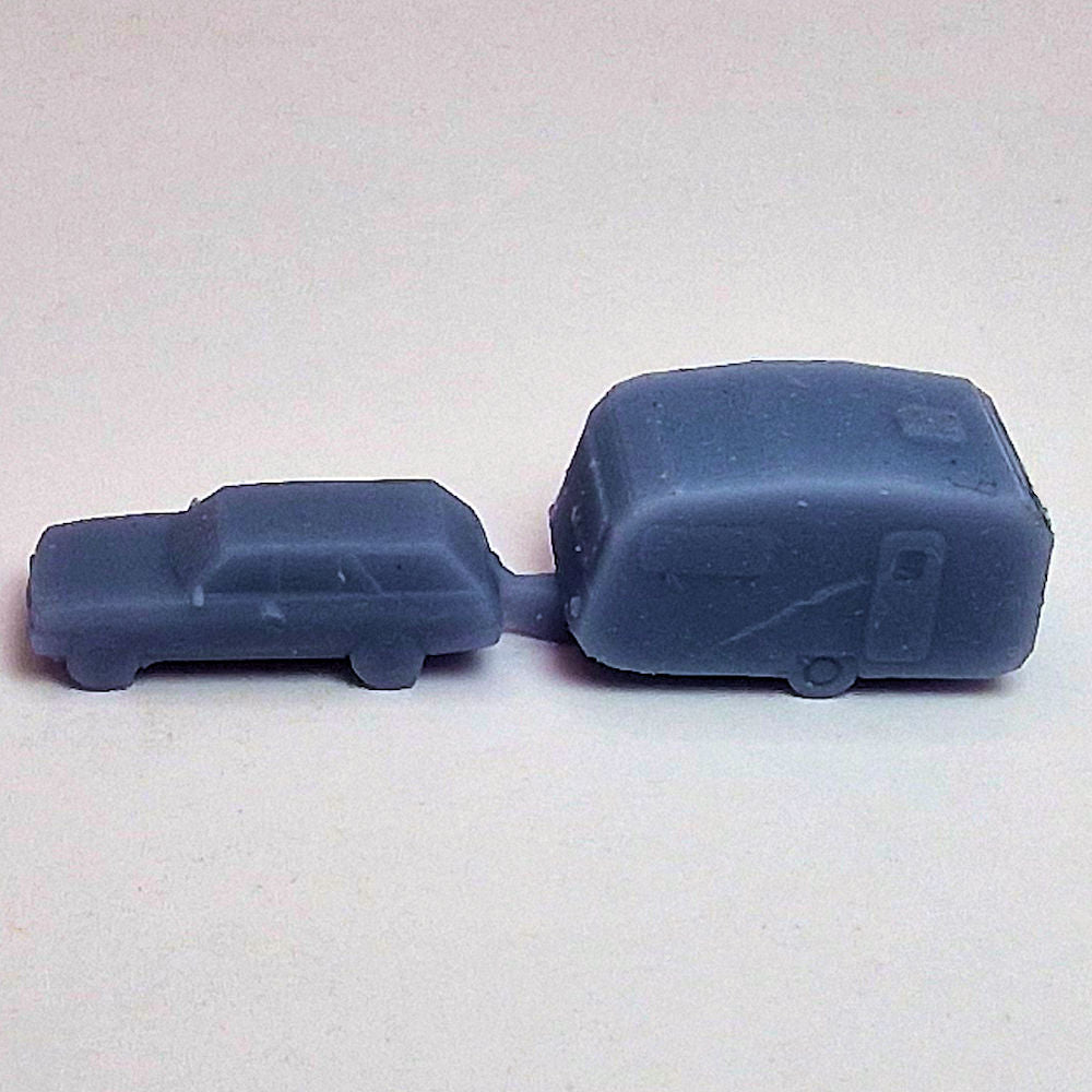 6mm (1:285) 70s/80s Estate Cars and Caravans