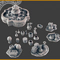 Desert Bazaar Items and Fountain