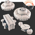 Sci-fi Scenery - Modular Cantina and Bar Set
