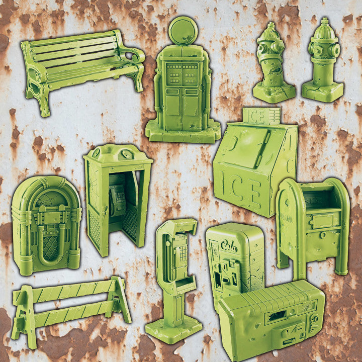 Wasteland City Scenery Set #1