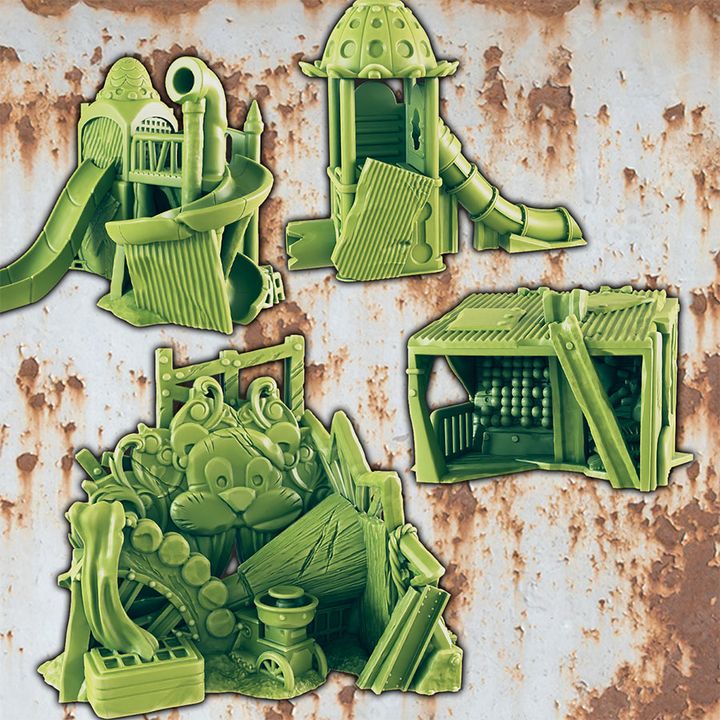 Wasteland Theme Park Set 3