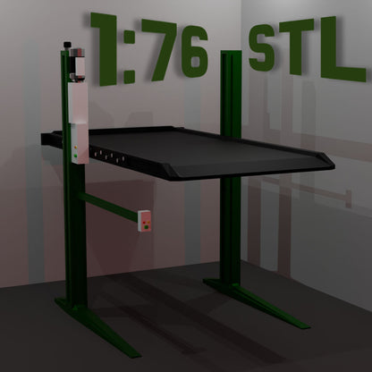 OO Gauge (1:76) 2 Car Parking Lift STL