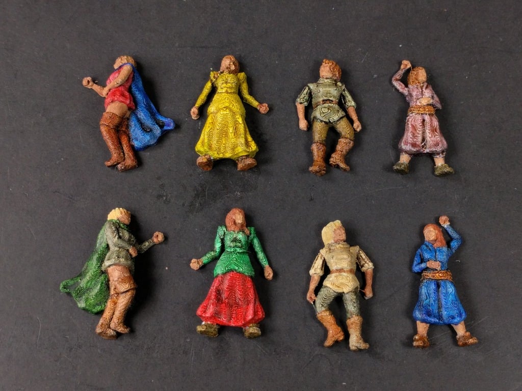 28mm Dead Female Villagers