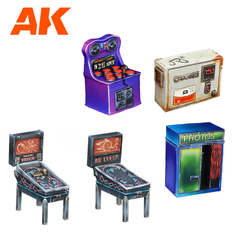 AK Interactive Arcade Wargame Set (Resin 30-35mm) AK1352