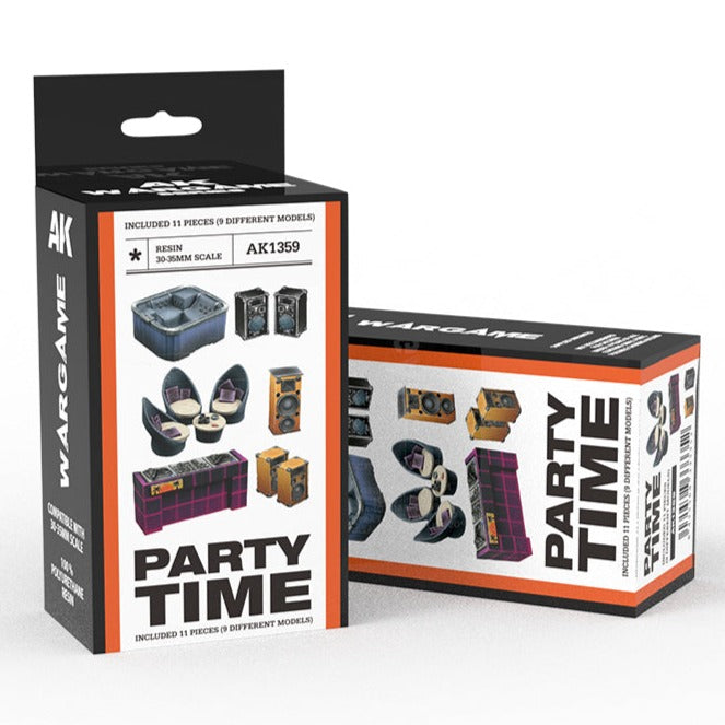 AK Interactive Party Time Wargame Set (Resin 30-35mm) AK1359