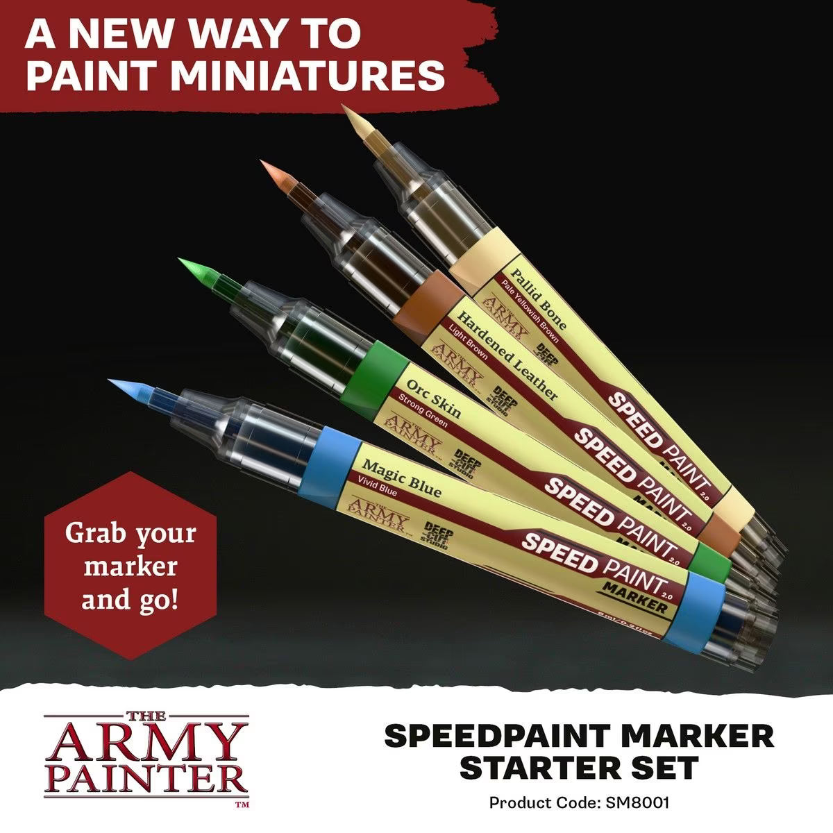 Army Painter Speedpaint Marker: Starter Set