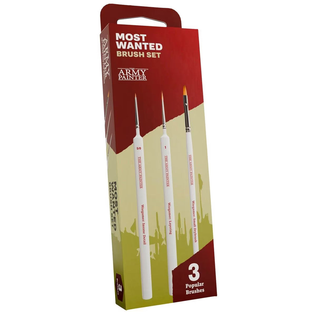 Army Painter - Most Wanted Brush Set