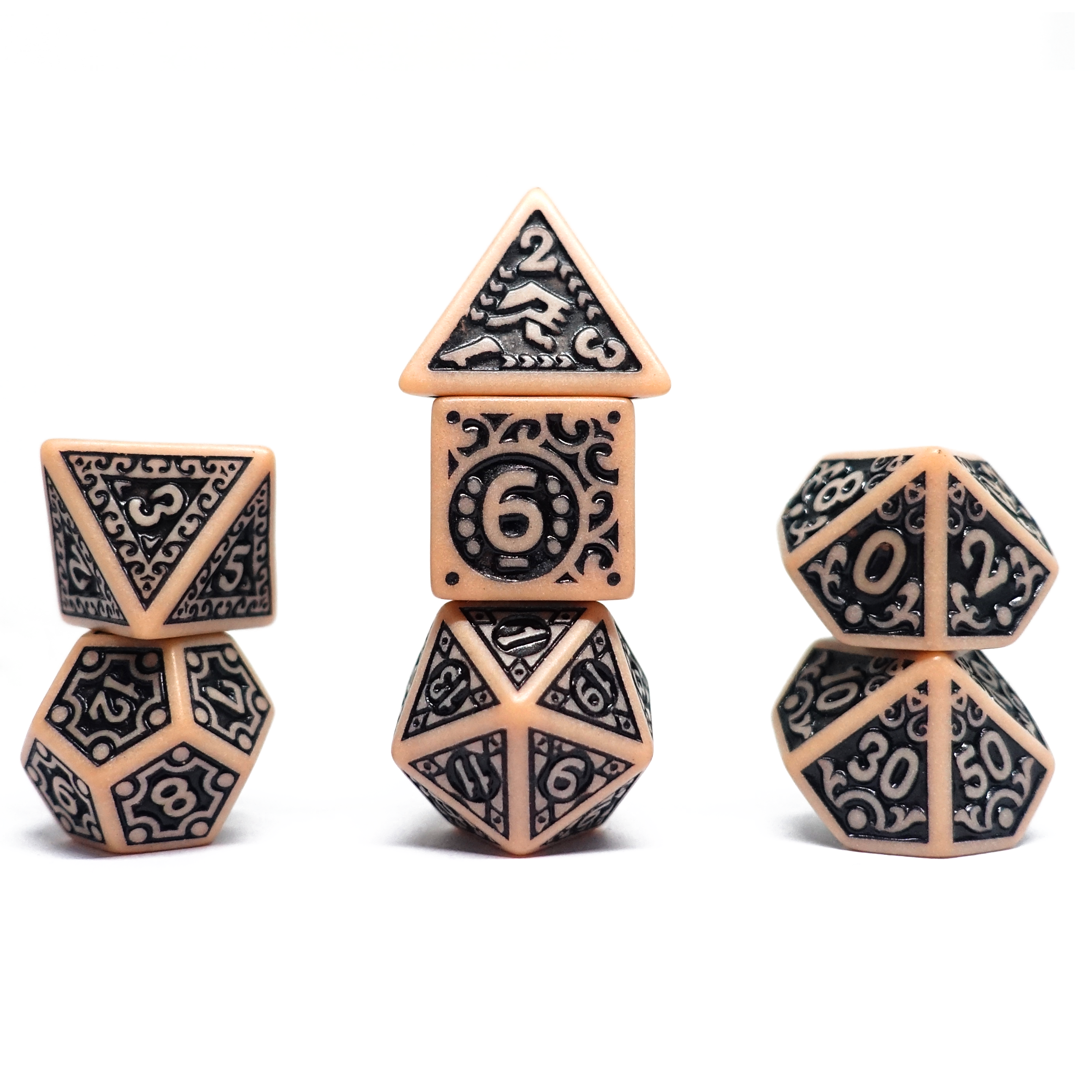 Ancient Runes Dice Set