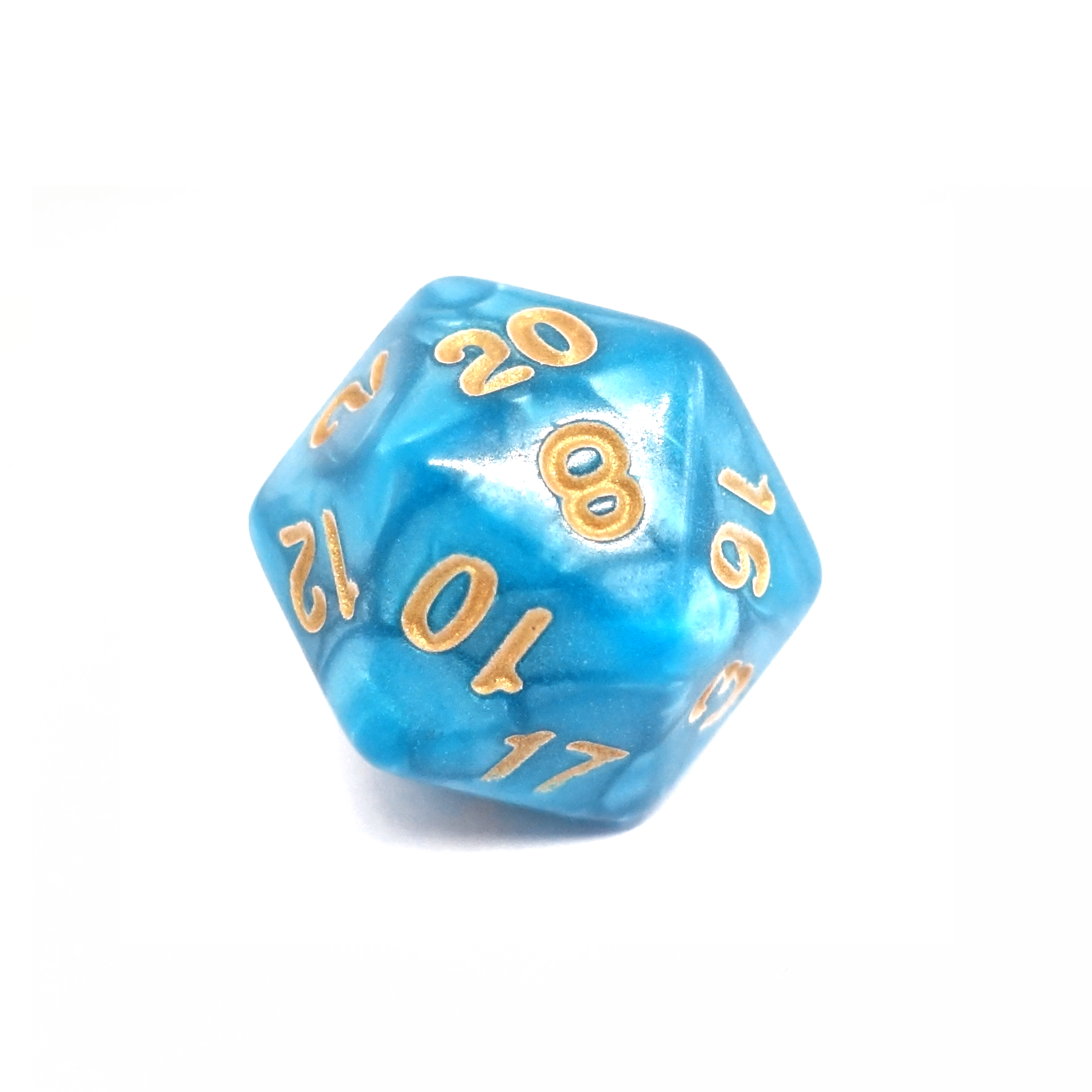 Sapphire Isles Dice Set