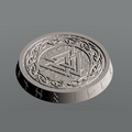 BA0009: 32mm Runic Knot Type 6
