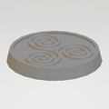 BA0017: 32mm Runic Triple Spiral