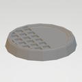 BA0038: 32mm Industrial Half Grate/Metal