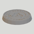 BA0110: 32mm Runic Triple Horn of Odin 2