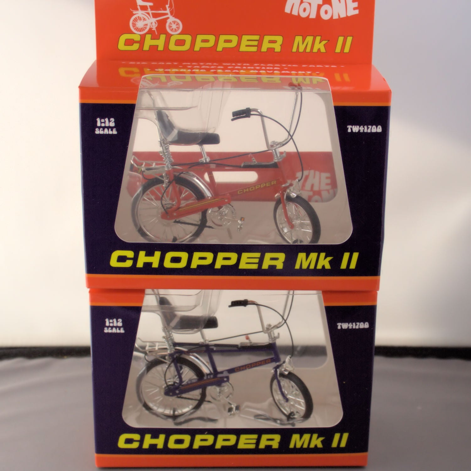 Toyway 1:12 Raleigh Chopper Mk2 Bicycle – Spinneyworld