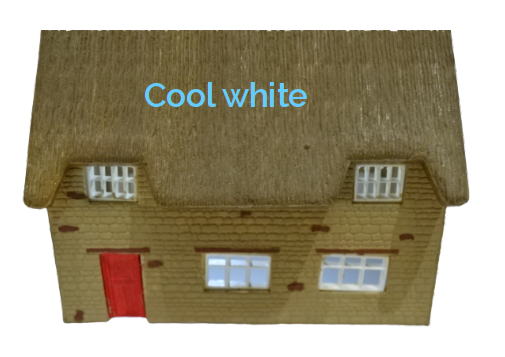 Cool white LED bulbs 12VDC 10 pack