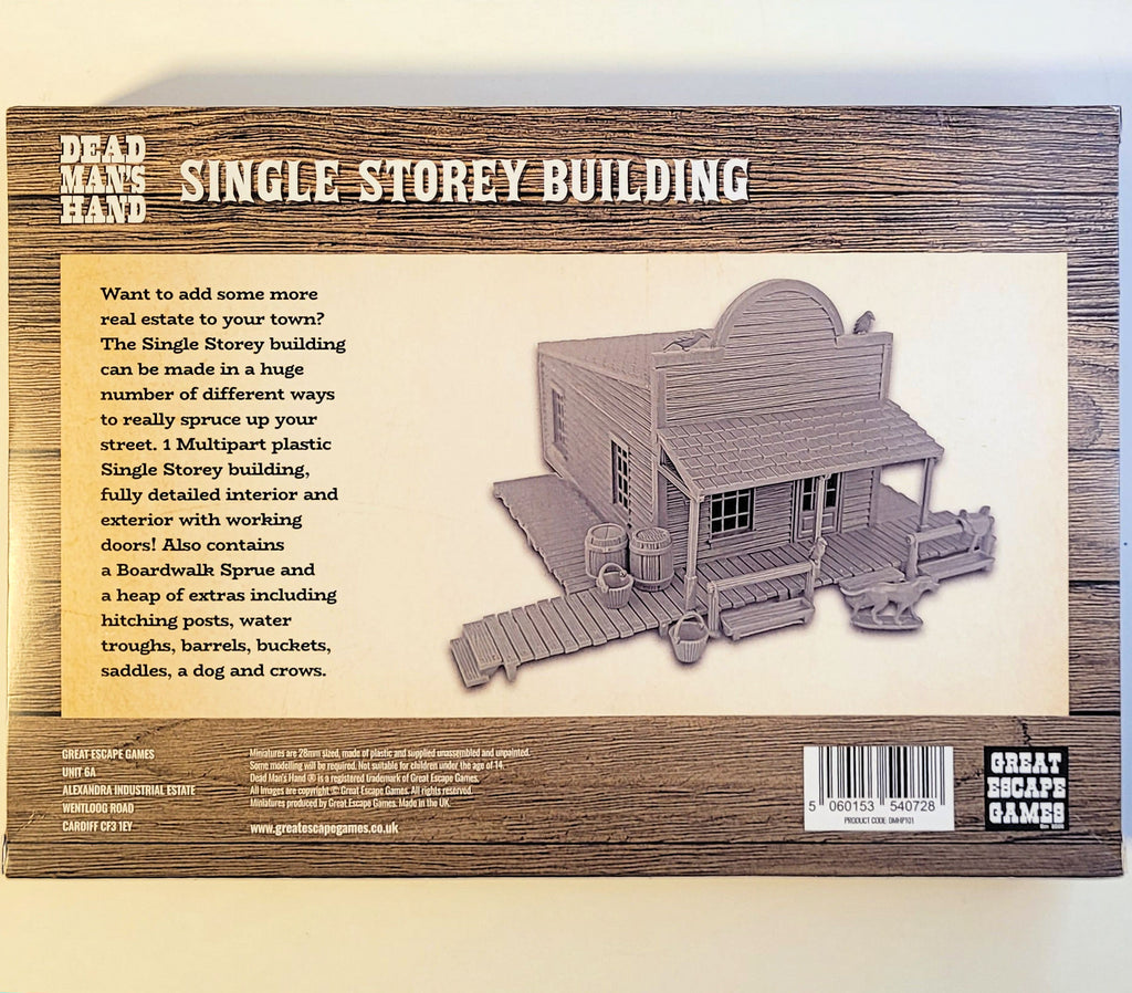 Dead Man's Hand Single Storey Building
