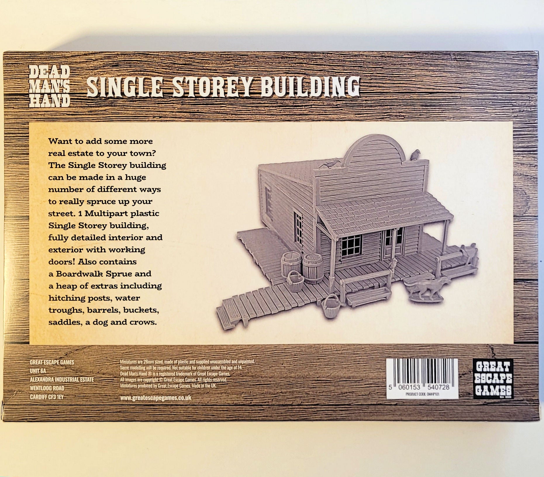 Dead Man's Hand Single Storey Building