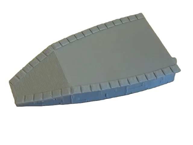 Modular platform system for 00/H0 gauge model railways similar to Hornby R460/R463/R464