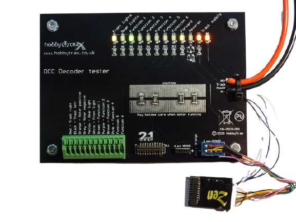 DCC Decoder tester