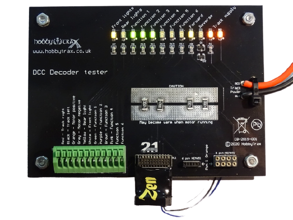 DCC Decoder tester