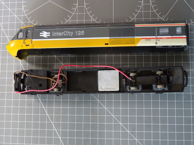 Hornby HST InterCity 125 LED upgrade red/white DC and DCC