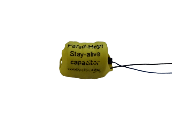 Farad-Hey! 33,000uF stay-alive capacitor for Hornby decoders