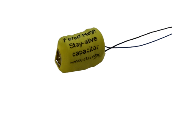 Farad-Hey! 33,000uF stay-alive capacitor for Hornby decoders