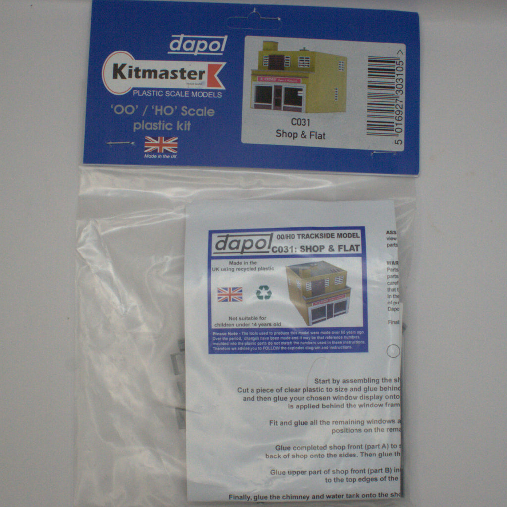 Dapol OO Shop & Flat
