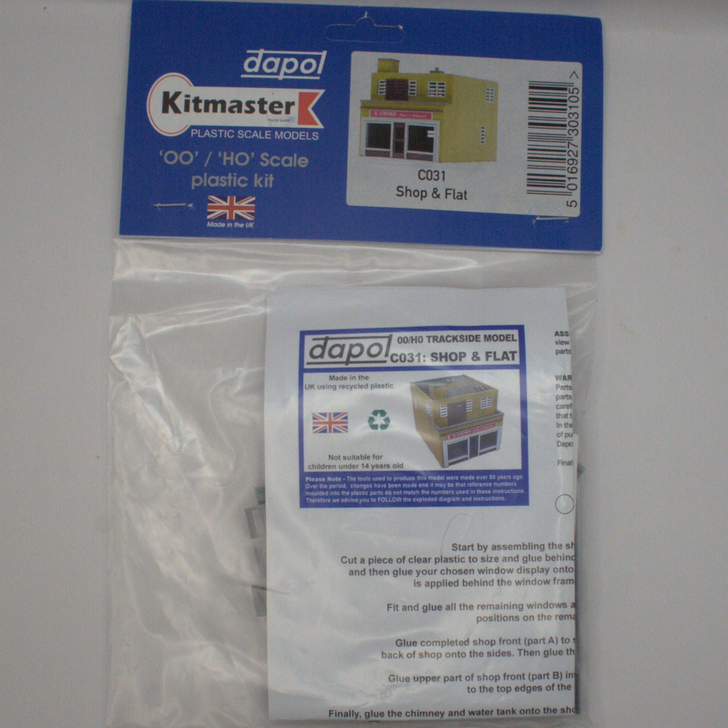 Dapol OO Shop & Flat