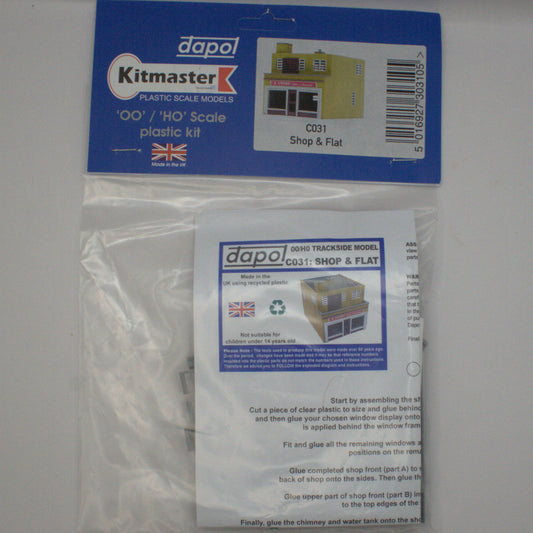 Dapol OO Shop & Flat