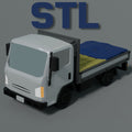 3.5 tonne Dropside Truck Load 1 STL