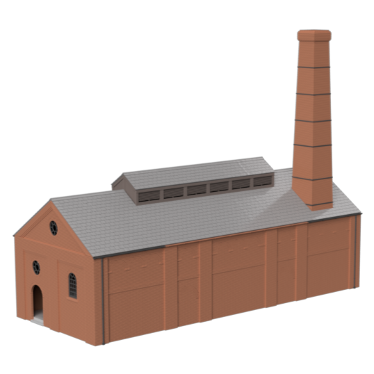 GM506A – Gas Works Retort House TT120/3mm Scale