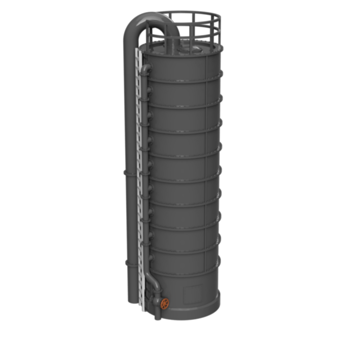 HM506E – Gas Works Gas Scrubber N Scale