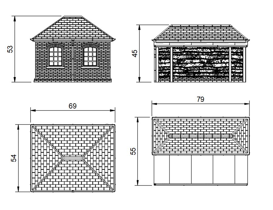 FM811A – LNER Tram Station OO/HO Scale