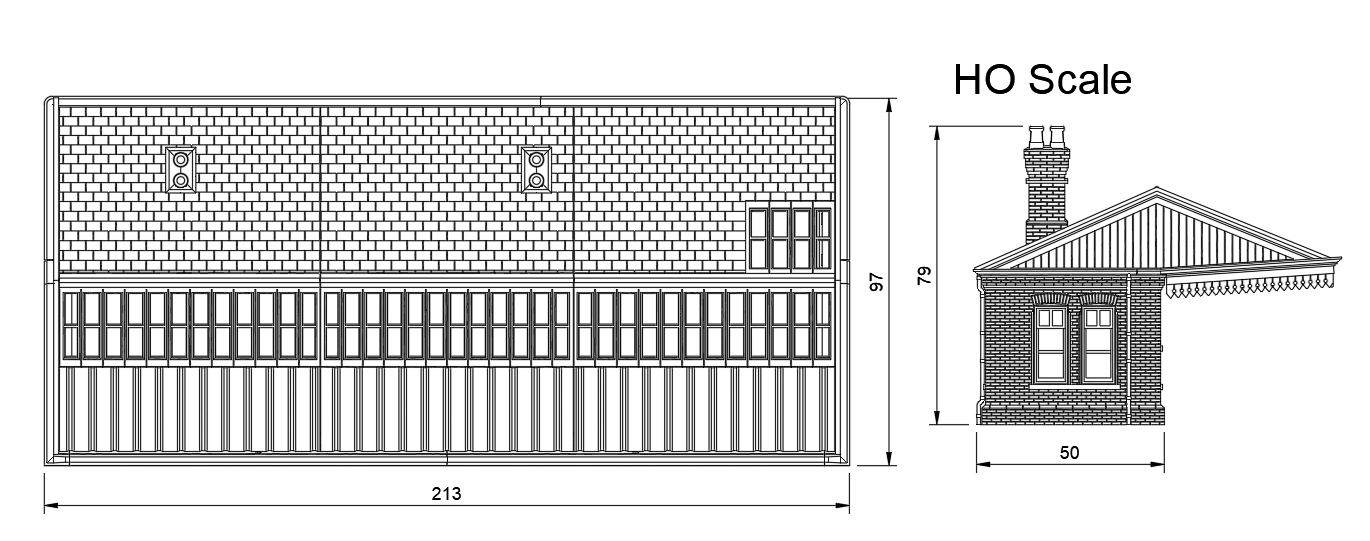 FM813A – GWR Lambourn Station OO/HO Scale