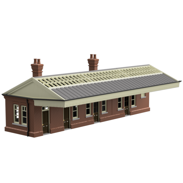 GM813A – GWR Lambourn Station TT120/3mm Scale