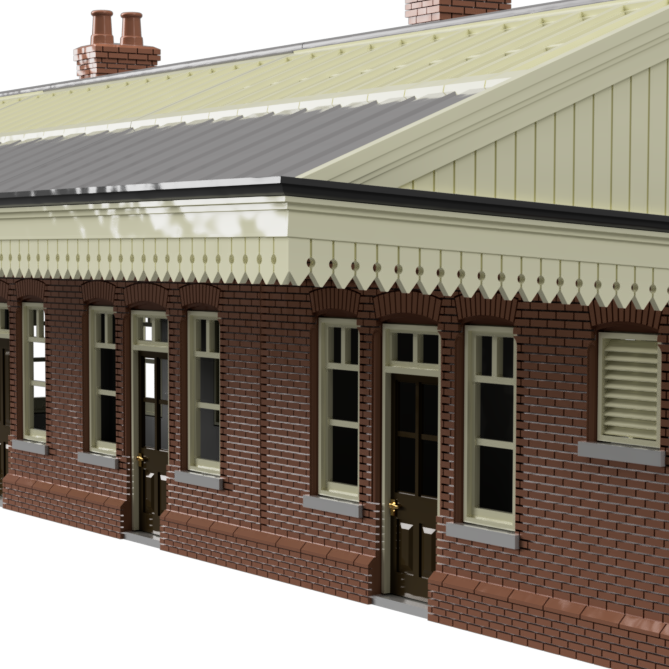 GM813A – GWR Lambourn Station TT120/3mm Scale