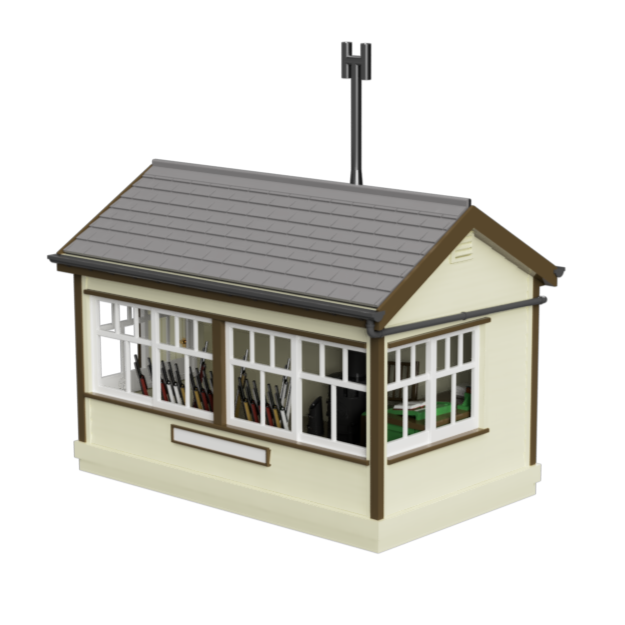 HM813D – GWR Signal Box N Scale
