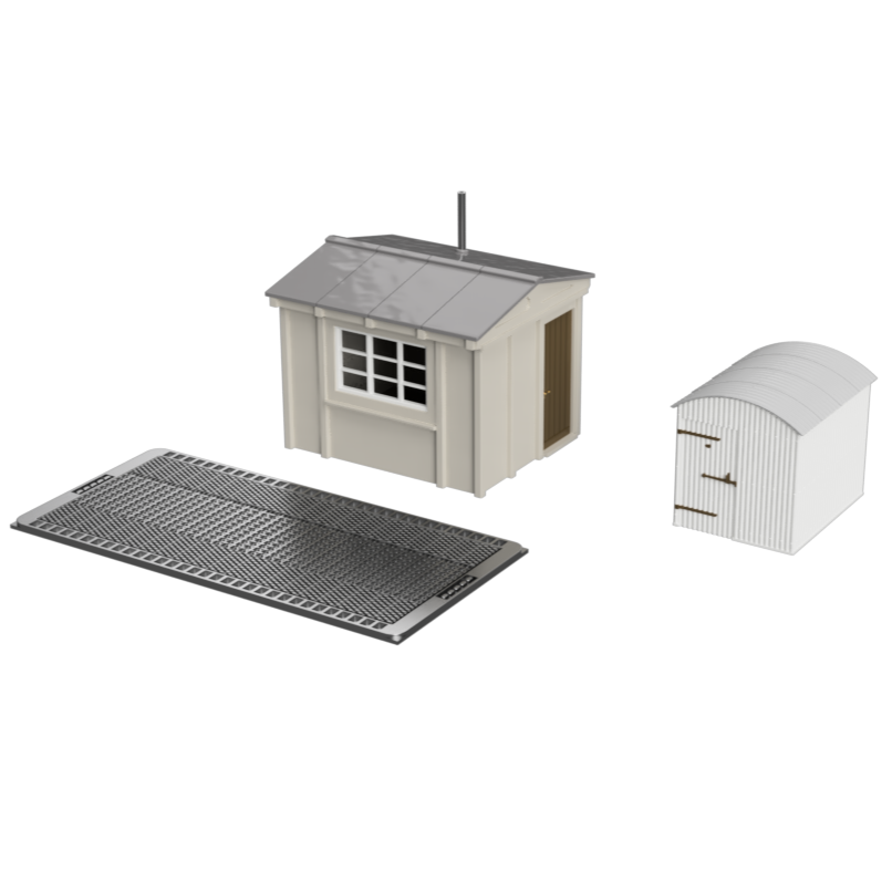 GM813E – GWR Weighbridge & Lamp Hut TT120/3mm Scale