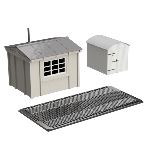 FM813E – GWR Weighbridge & Lamp Hut OO/HO Scale