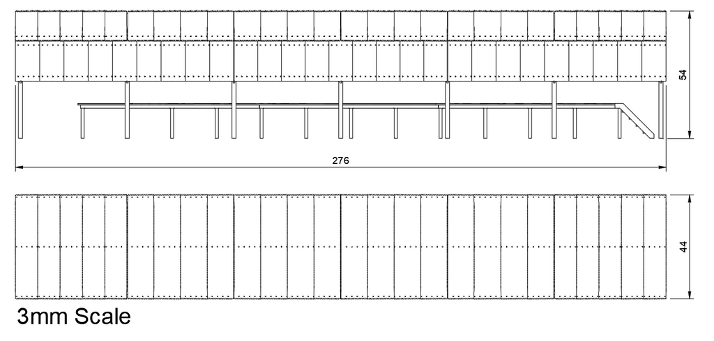 HM813G – GWR Carriage Shed N Scale