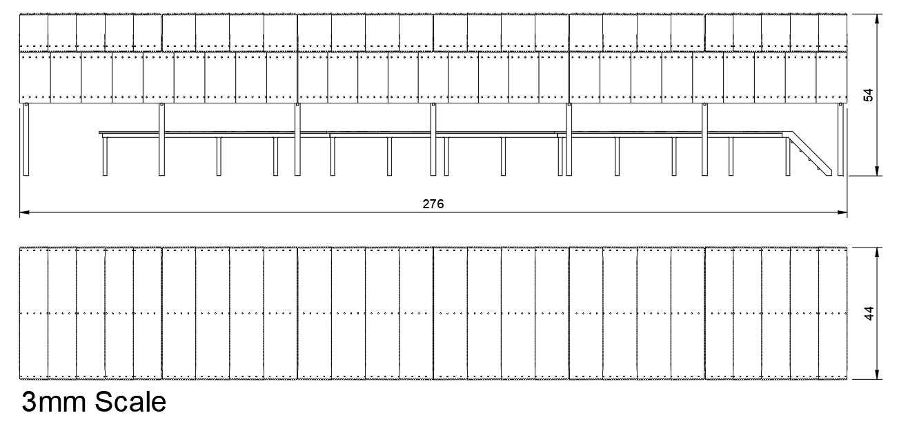HM813G – GWR Carriage Shed N Scale