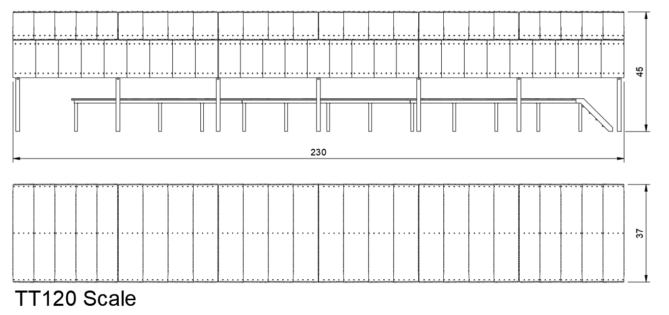 GM813G – GWR Carriage Shed TT120/3mm Scale