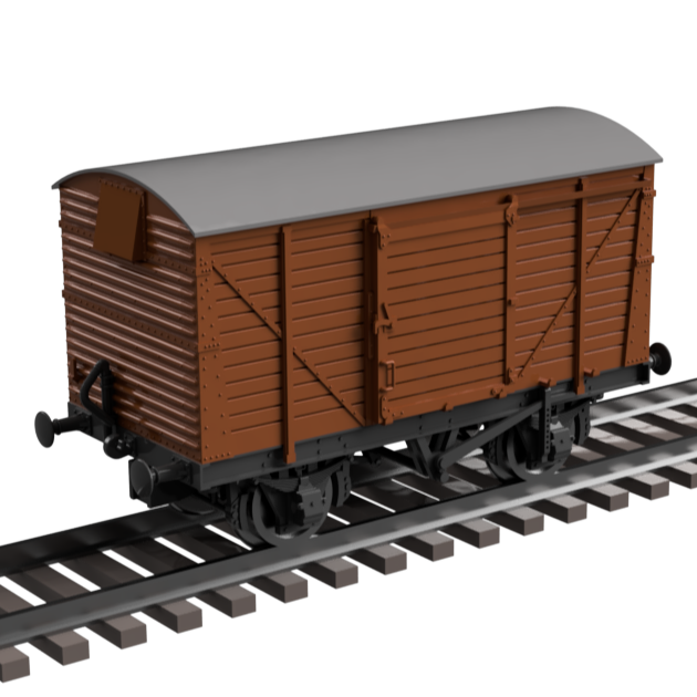 GP605A – BR 12 Ton Box Van TT120/3mm Scale