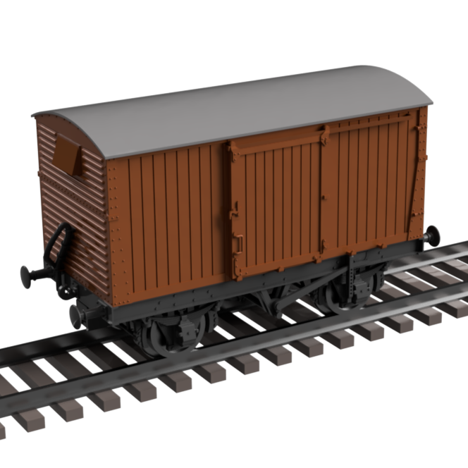 HPC605A – 5x BR 12 Ton Box Van Pack N Scale