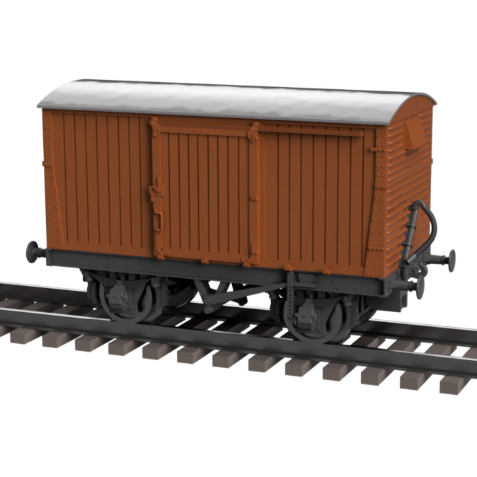 GP605D – BR (ex. LMS) 12 Ton Box Van TT120/3mm Scale