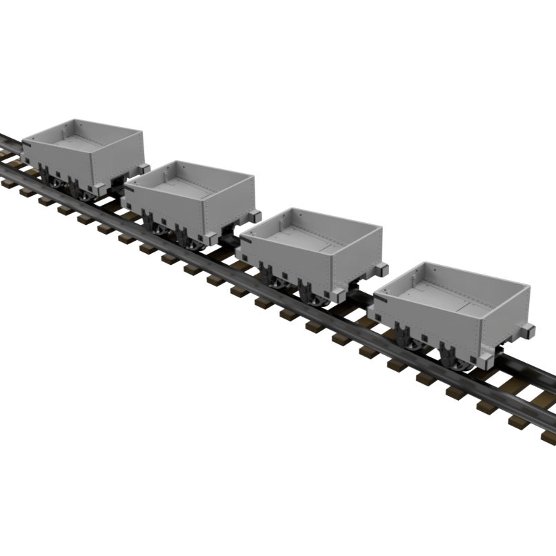 FP752D – Talyllyn Wagon Pack OO9 Gauge