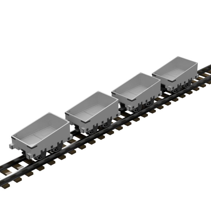 FP752D – Talyllyn Wagon Pack OO9 Gauge